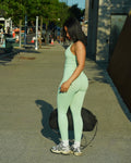I love matcha leggings